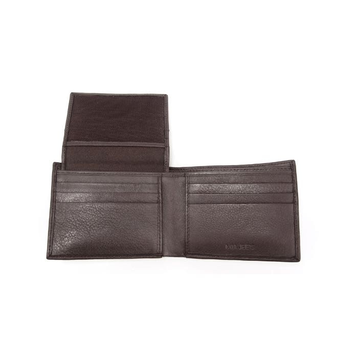 Itslife Men's RFID Vintage Look Genuine Leather Long Bifold Wallet  Checkbook Wallets for Men